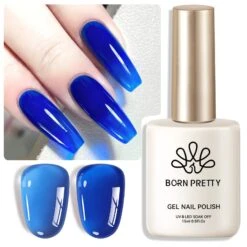 Blue Hema-Free Semi Jelly Gel Polish #13 15ml