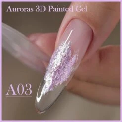 6 Colors Auroras 3D Painted Gel Set 5ml -Born Pretty Salon 58896 SX 3 1de2691e 712e 4fdb b64b ee4a69e621a2