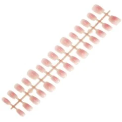 No Brand 30pcs 15 Sizes Short Square Blush Gradient False Nail Tips Press On Nails -Born Pretty Salon 58925 ZHU 1