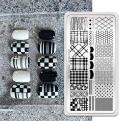 FASHION-N06 Nail Stamping Plate -Born Pretty Salon 58937 6 zishuxing 3 e27ce660 259f 463b add1 583b4df99e40
