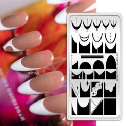 CLASSIC-N07 Nail Stamping Plate -Born Pretty Salon 58937 7 zishuxing 3 2337bce7 cde1 4696 aeaa 069b7b07092e