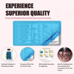 CLASSIC-N07 Nail Stamping Plate -Born Pretty Salon 58937 ZI 1 746b41da a8aa 4832 b4f9 6d8839f9db59