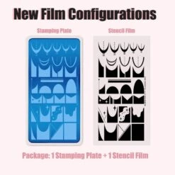 CLASSIC-N07 Nail Stamping Plate -Born Pretty Salon 58937 ZI 2 965cc276 2e20 4e85 a291 98ef0ca6bafd