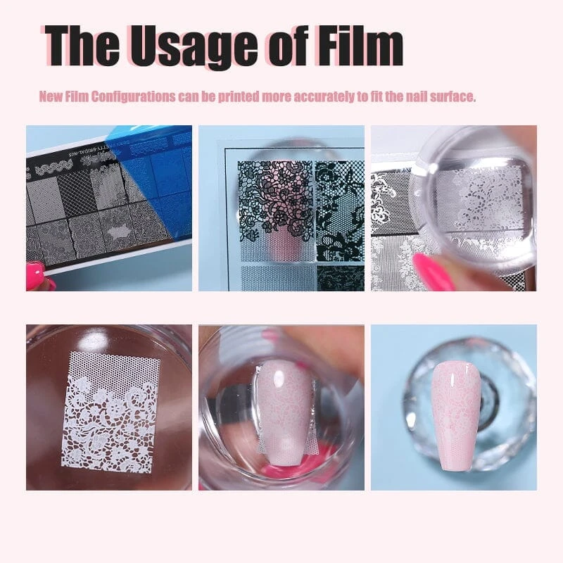 BOTANICAL-N04 Nail Stamping Plate 5 BOTANICAL-N04 Nail Stamping Plate - Image 5