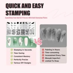 CLASSIC-N07 Nail Stamping Plate -Born Pretty Salon 58937 ZI 7 d4e1eae4 cf2d 4fc1 94fb 651468fd5f06