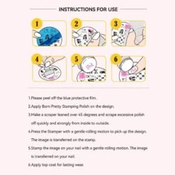 ATLANTIS-N02 Nail Stamping Plate 17 ATLANTIS-N02 Nail Stamping Plate -Born Pretty Salon 58937 ZI 9 e176dc11 1c65 4ef4 af0d 0ed14cd89be9