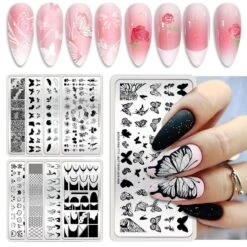 Rectangle Nail Stamping Plates