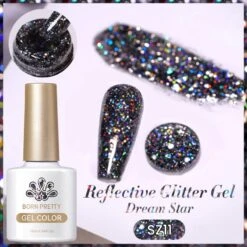 Glitter Reflective Gel Polish SZ11 Dream Star 10ml