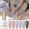 6 Colors Glitter Reflective Gel Polish Set Dream Star 10ml