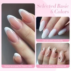 6 Colors Prime Basic Milky Jelly Gel 7ml -Born Pretty Salon 59037 ZI 7 de49dd9e e74a 44b9 8734 6238c894db83