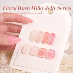 4 Colors Floral Hush Milky Jelly Gel 7ml -Born Pretty Salon 59040 ZI 6 04e845db 7732 4afe adc1 5f60f94afbfd
