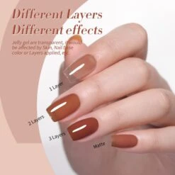 4 Colors Autumn Ember Milky Jelly Gel Set 7ml -Born Pretty Salon 59046 ZI 3 3cd4ec5d d0c3 4e51 b34d ba89c364acdb