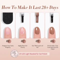 4 Colors Autumn Ember Milky Jelly Gel Set 7ml -Born Pretty Salon 59046 ZI 8 937610de 7aeb 4b52 9e2e 1d6627113c17