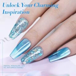4 Colors Blue Starlight Jelly Gel Polish 5ml -Born Pretty Salon 59059 ZI 2 153ed1aa 3734 4003 afb4 0d2a9cdf56aa