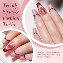 4 Colors Nude Jelly Gel Polish Amber Mocha 5ml -Born Pretty Salon 59060 ZI 3