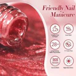 4 Colors Nude Jelly Gel Polish Amber Mocha 5ml -Born Pretty Salon 59060 ZI 6