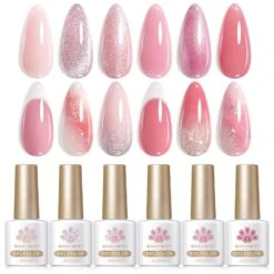 6 Colors Gel Polish Fantasy Rose Mixed Set 7ml