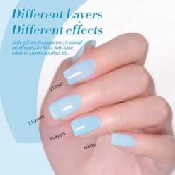 6 Colors Gel Polish Blue Stars Mixed Set 7ml -Born Pretty Salon 59071 ZI 3 41e4e206 02f5 49c7 9e8d f189d959ddcc