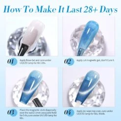 6 Colors Gel Polish Blue Stars Mixed Set 7ml -Born Pretty Salon 59071 ZI 7 5c6d07b0 cf13 4f6c a7f2 3cbcdcf3b5dd