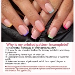 6pcs Nail Stamping Plates Set -Born Pretty Salon 59078 ZI 7 599f0d42 3e33 4da8 a123 93fda001ae83