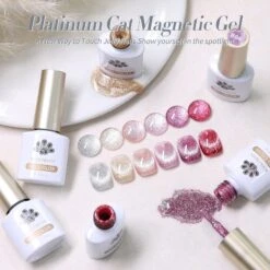 6 Colors Platinum Cat Magnetic Gel Polish Set 7ml -Born Pretty Salon 59084 ZI 7 a95edeaa 4a47 44ed 883e 949347524818