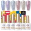 6 Colors Reflective Glitter Gel Polish Set 7ml