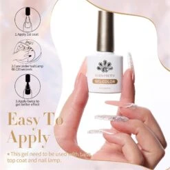 6 Colors Glitter Flakes Nail Gel Polish Set 7ml -Born Pretty Salon 59191 ZI 6 b1fc441d 7384 4aac b6bb da2a0467b77a