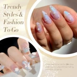 6 Colors White Pink Pearl Thread Swirl Gel Polish Set 7ml -Born Pretty Salon 59196 ZI 3 5b14c658 06a9 4d3f b4e5 15c3b06d78dd