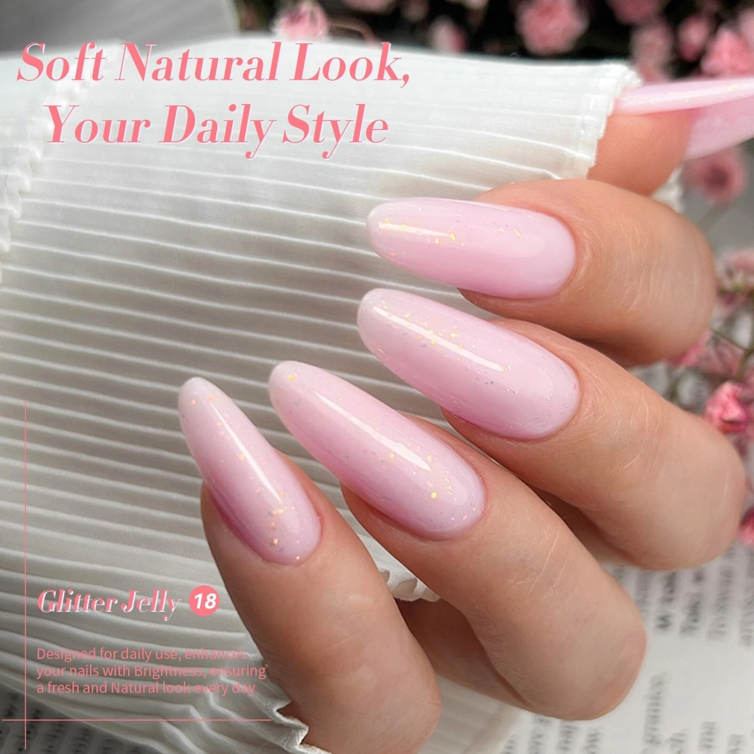 Hema-Free Glitter Jelly #18 15ml 2 Hema-Free Glitter Jelly #18 15ml - Image 2