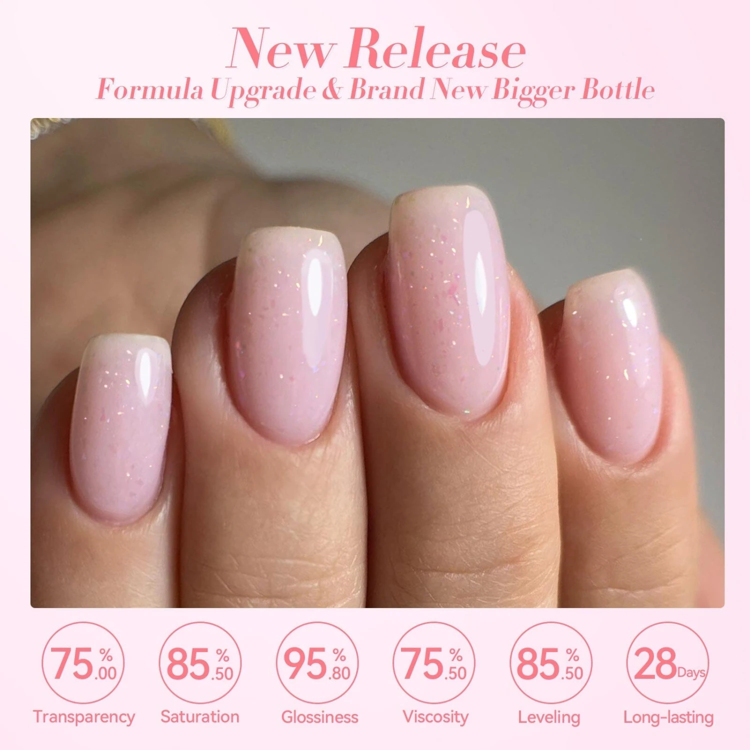 Hema-Free Glitter Jelly #18 15ml 3 Hema-Free Glitter Jelly #18 15ml - Image 3