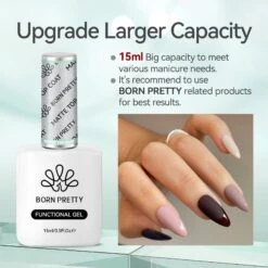 15ml Matte Top Coat -Born Pretty Salon 59221 ZI 4 70d5004a d475 406a 9e54 5268cd7c4a93