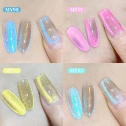 Auroras Cat Magnetic Gel Polish Angel Tears 10ml -Born Pretty Salon 59222 ZI 4
