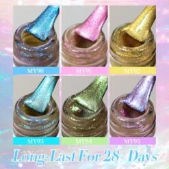 Auroras Cat Magnetic Gel Polish Angel Tears 10ml -Born Pretty Salon 59222 ZI 7