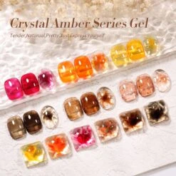 6 Colors Orange Brown Jelly Gel Set Crystal Amber 7ml -Born Pretty Salon 59238 ZI 6 f2303865 f2bf 428a b109 585f6e0cc349