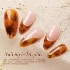 6 Colors Orange Brown Jelly Gel Set Crystal Amber 7ml -Born Pretty Salon 59238 ZI 7 fd329893 db04 45a3 9c66 37e45bbac8f4