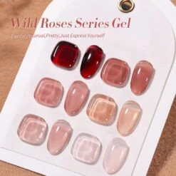 6 Colors Jelly Gel Polish Set Wild Roses 7ml -Born Pretty Salon 59242 ZI 6 f891086b 7433 4f1f 805a e96753cdfa27
