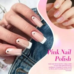 6 Colors BORN PRETTY Pink Nail Polish Set 10ml -Born Pretty Salon 59283 ZI 4