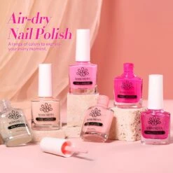 6 Colors BORN PRETTY Pink Nail Polish Set 10ml -Born Pretty Salon 59283 ZI 6