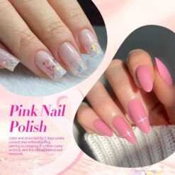 6 Colors BORN PRETTY Pink Nail Polish Set 10ml -Born Pretty Salon 59283 ZI 8