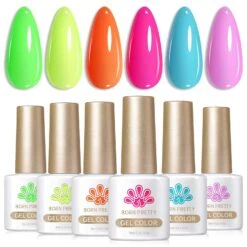 6 Colors Gel Polish Set Modern City 7ml