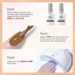 Hema-Free Color Gel Polish #44 15ml -Born Pretty Salon 59454 20 ZI 7