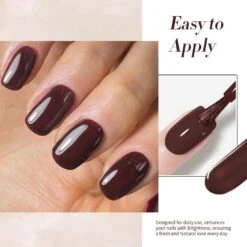 Hema-Free Brown Color Gel Polish #46 15ml -Born Pretty Salon 59454 22 ZI 3