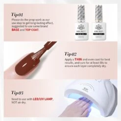 Hema-Free Color Gel Polish #47 15ml -Born Pretty Salon 59454 23 ZI 7