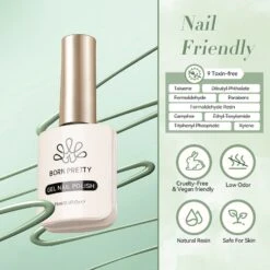 Oliver Green Hema-Free Color Gel Polish #30 15ml -Born Pretty Salon 59454 6 ZI 5