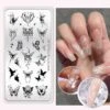BUTTERFLIES-N09 Nail Stamping Plate
