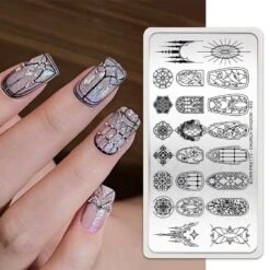 5pcs Magician Stamping Nail Kit -Born Pretty Salon 59468 2