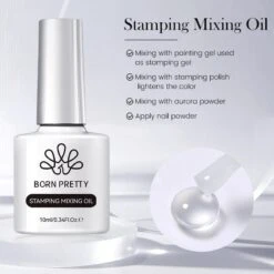 5pcs Magician Stamping Nail Kit -Born Pretty Salon 59469 ZHU 1