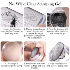 5pcs Magician Stamping Nail Kit -Born Pretty Salon 59470 ZI 3