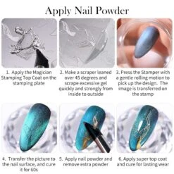 4/5/7/9pcs Set Nail Stamping Kit -Born Pretty Salon 59470 ZI 4 8b761da7 81bd 433a 8437 75b032568a0b