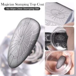 5pcs Magician Stamping Nail Kit -Born Pretty Salon 59470 ZI 5